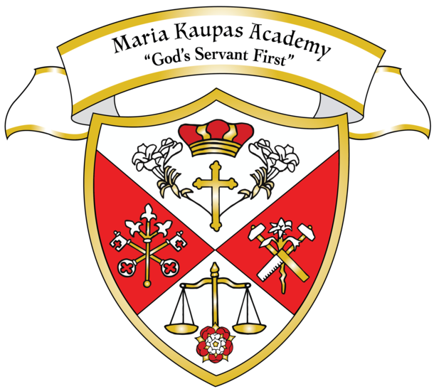 Maria Kaupas Academy crest